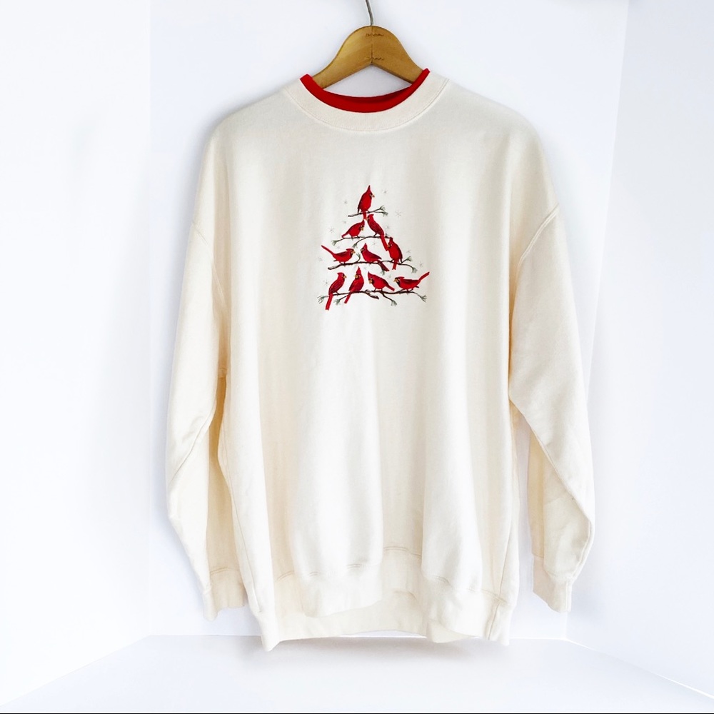 M & C Sportswear Holiday Sweatshirt woman’s XL